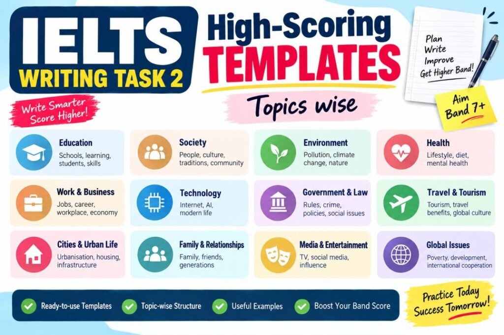 writing task 2 templates