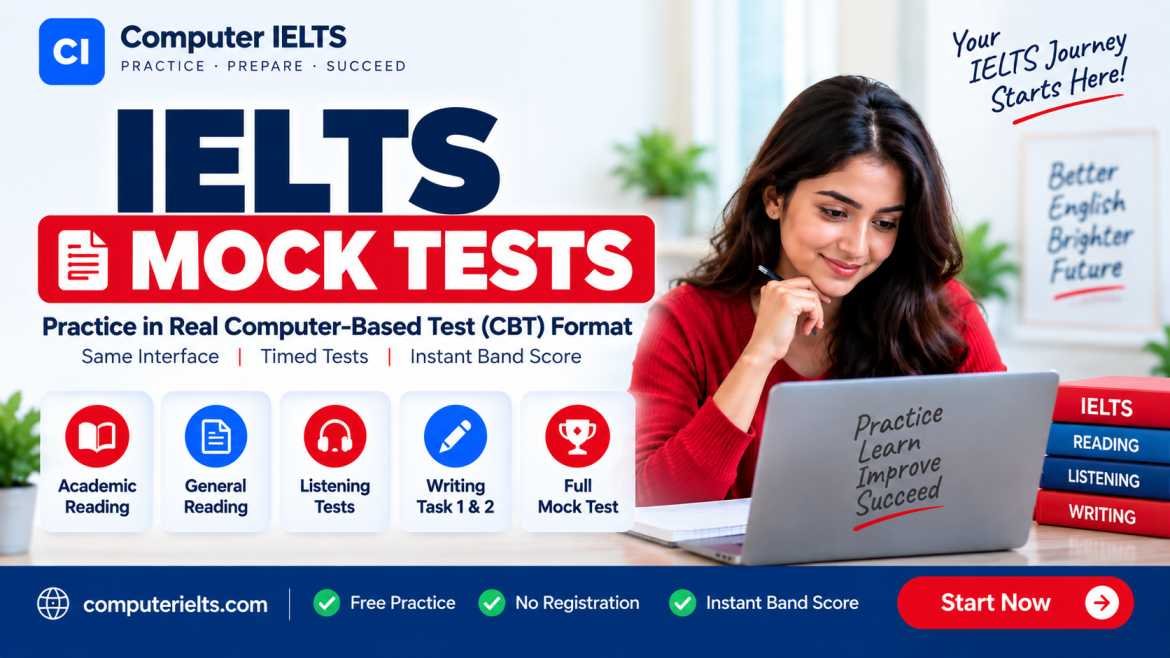 IELTS Mock Tests — Full Timed Practice